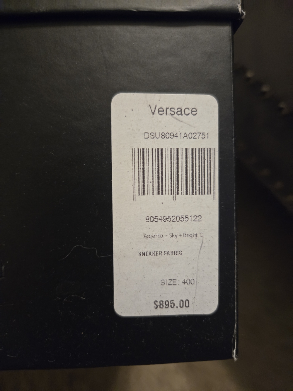Versace Women’s Multicolor Athletic Sneakers - Pink & Blue - Picture 3 of 8